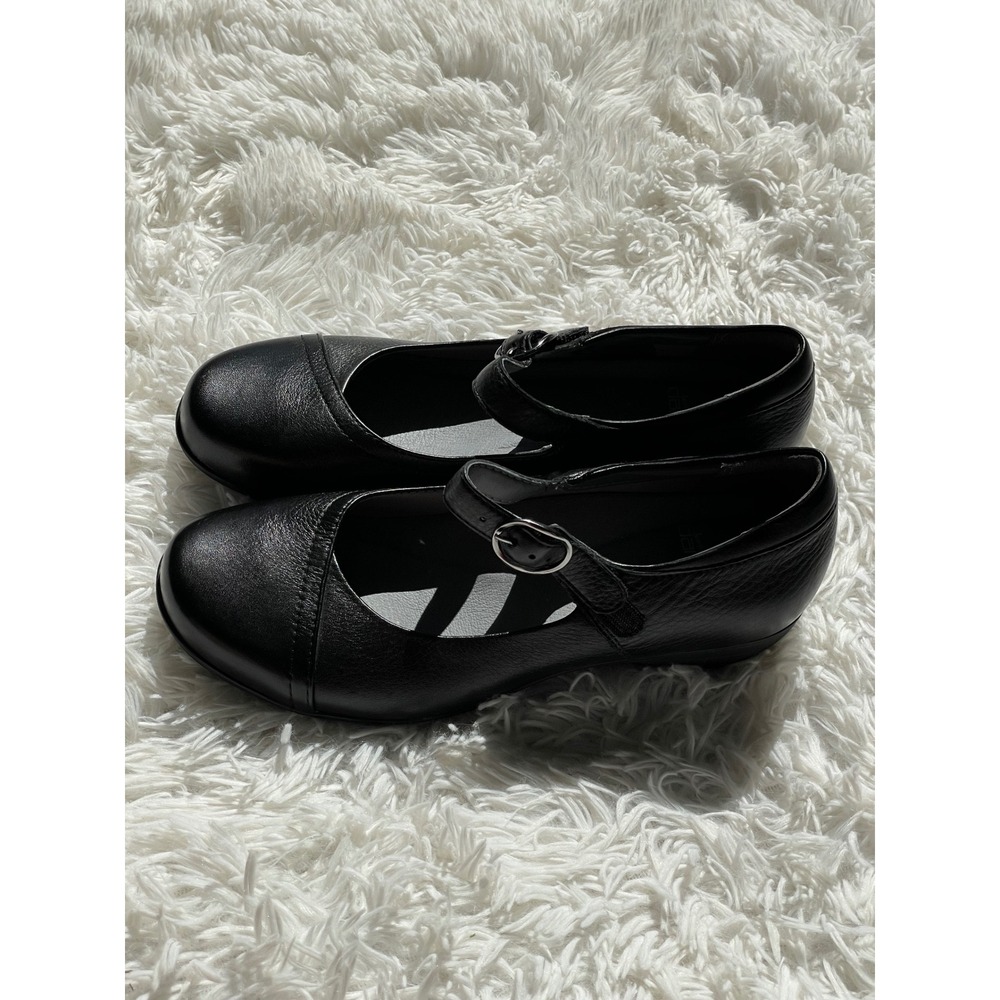 Dansko Fawna Black Nappa Mary Jane Shoes - Picture 3 of 12